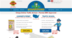 Desktop Screenshot of lowestpricetrafficschool.com